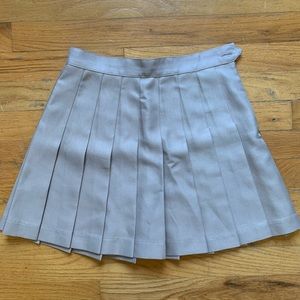 American Apparel Tan Tennis Skirt